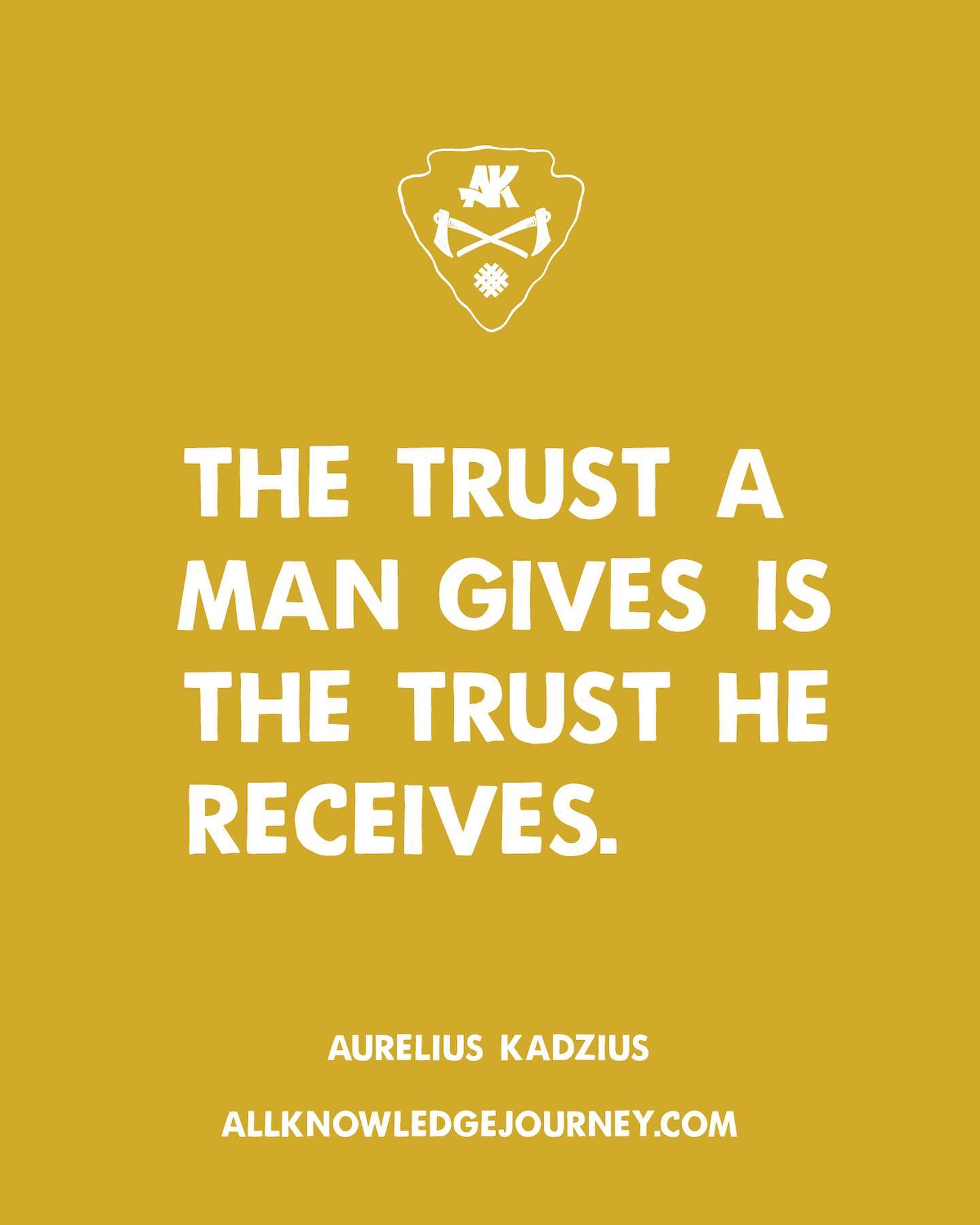 Trust: A man should forgive if trust is broken; he should not forget.