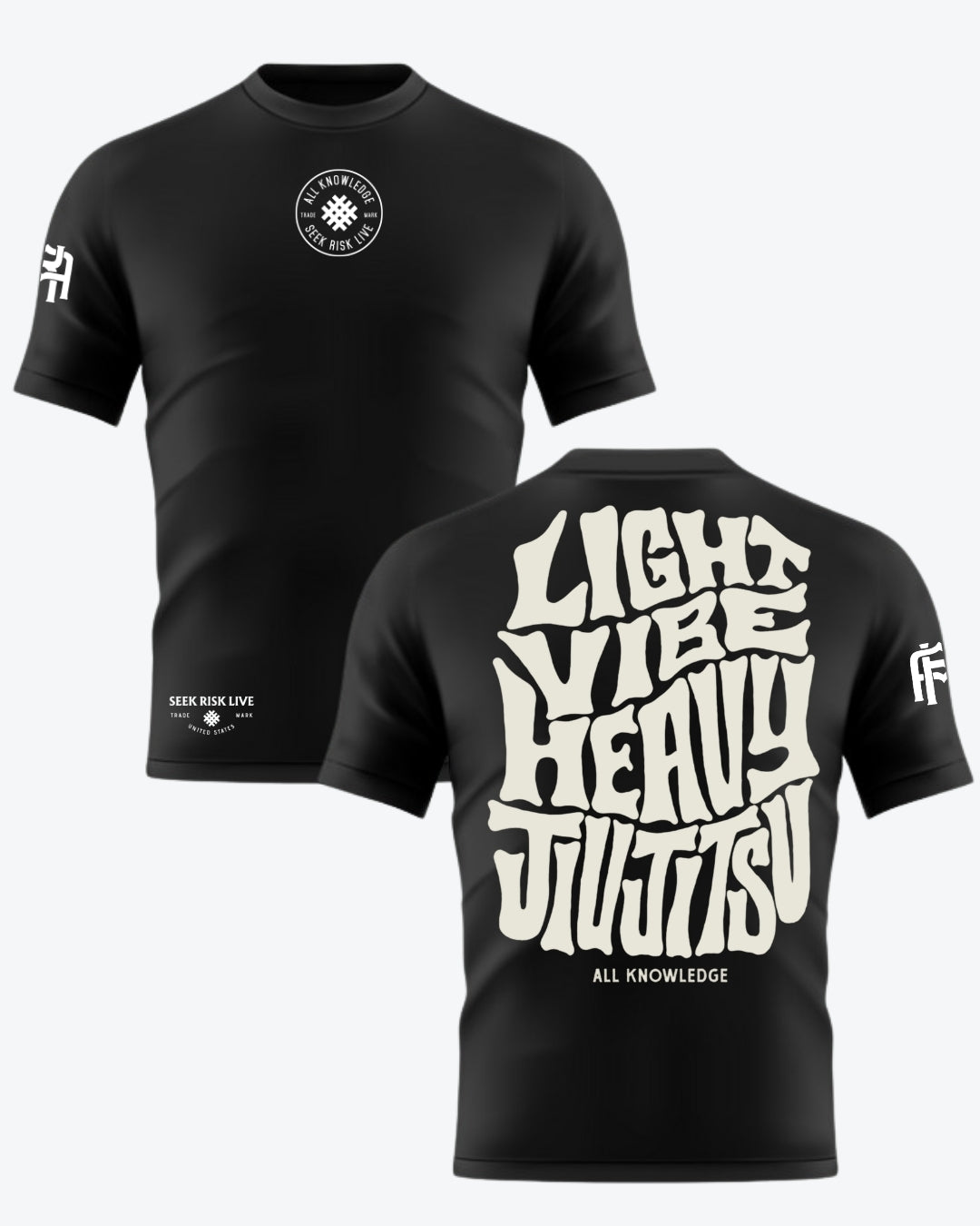Light Vibe Heavy Jiu-JItsu | BJJ Rashguard