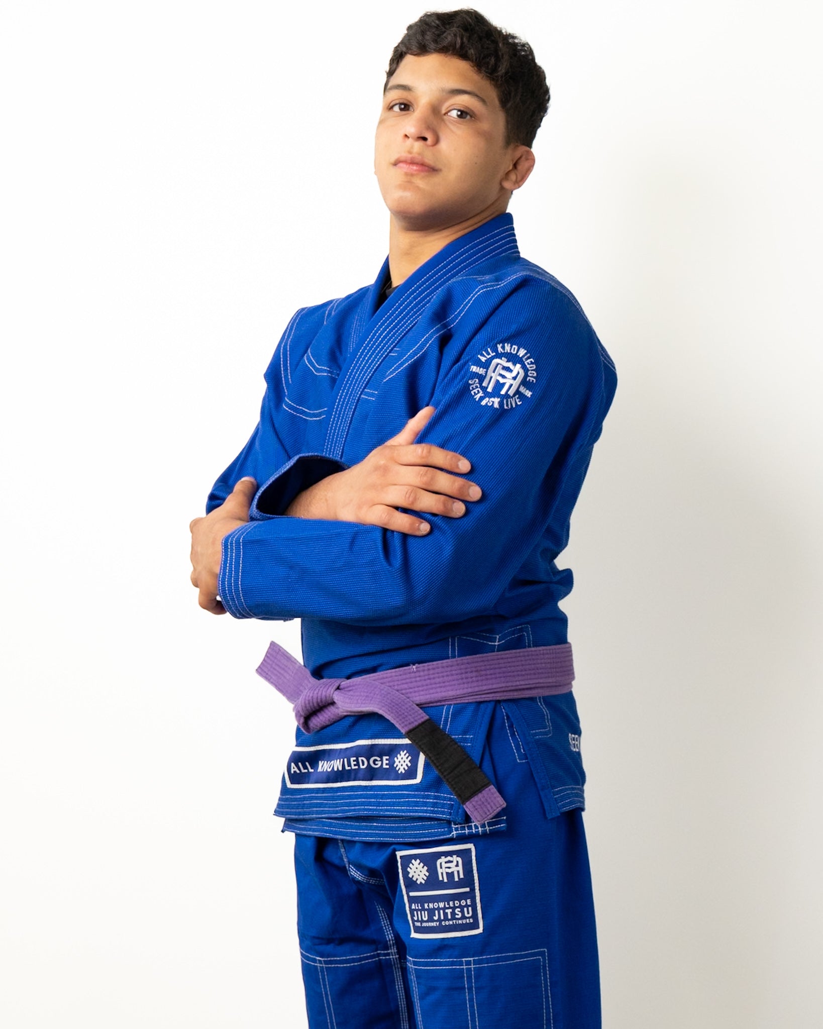 All Knowledge Classic Royal Blue Jiu Jitsu Gi