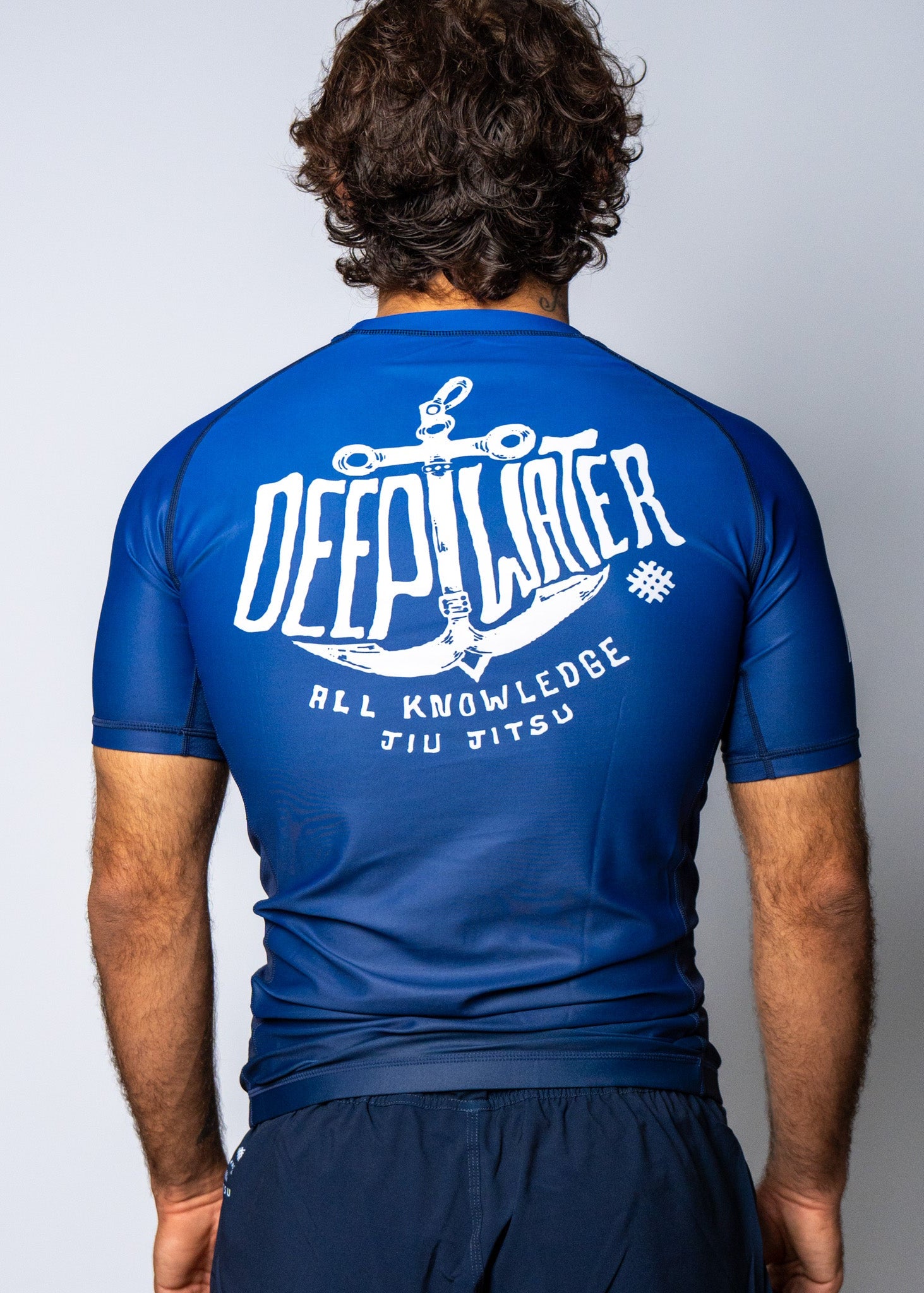 Deep Water Jiu-JItsu Rashguard | Blue