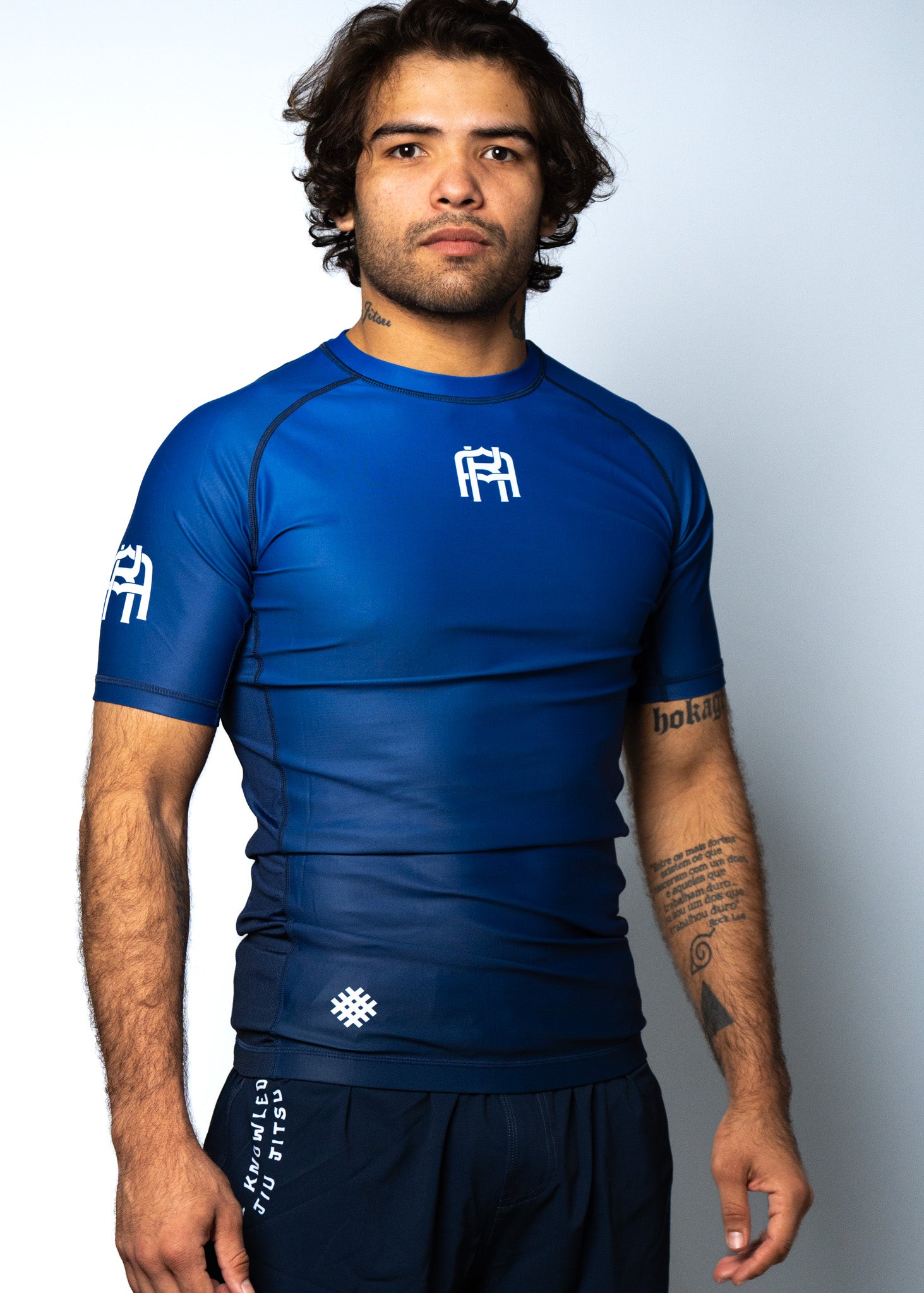 Deep Water Jiu-JItsu Rashguard | Blue