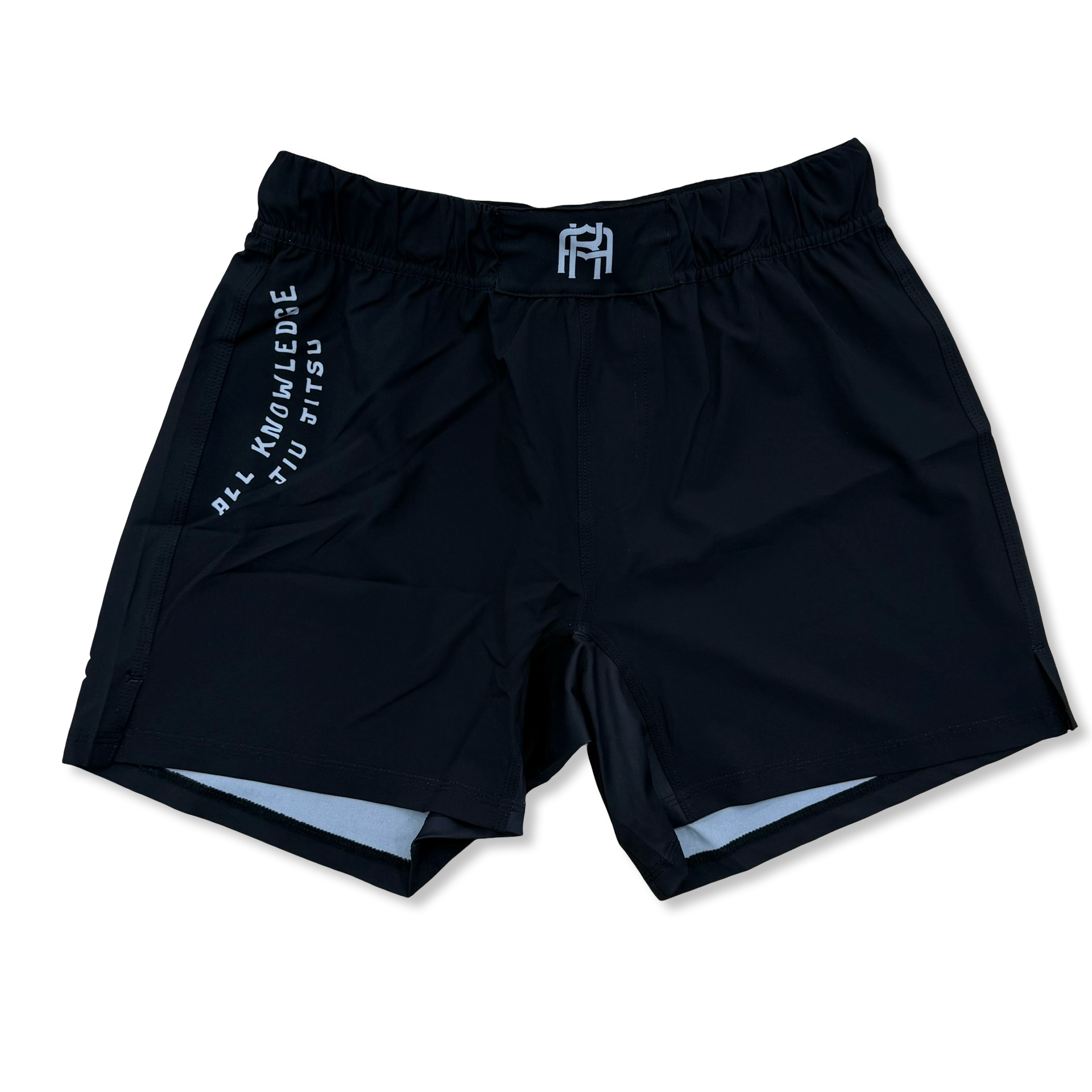 AK Black BJJ No-Gi Shorts | 6" Inseam