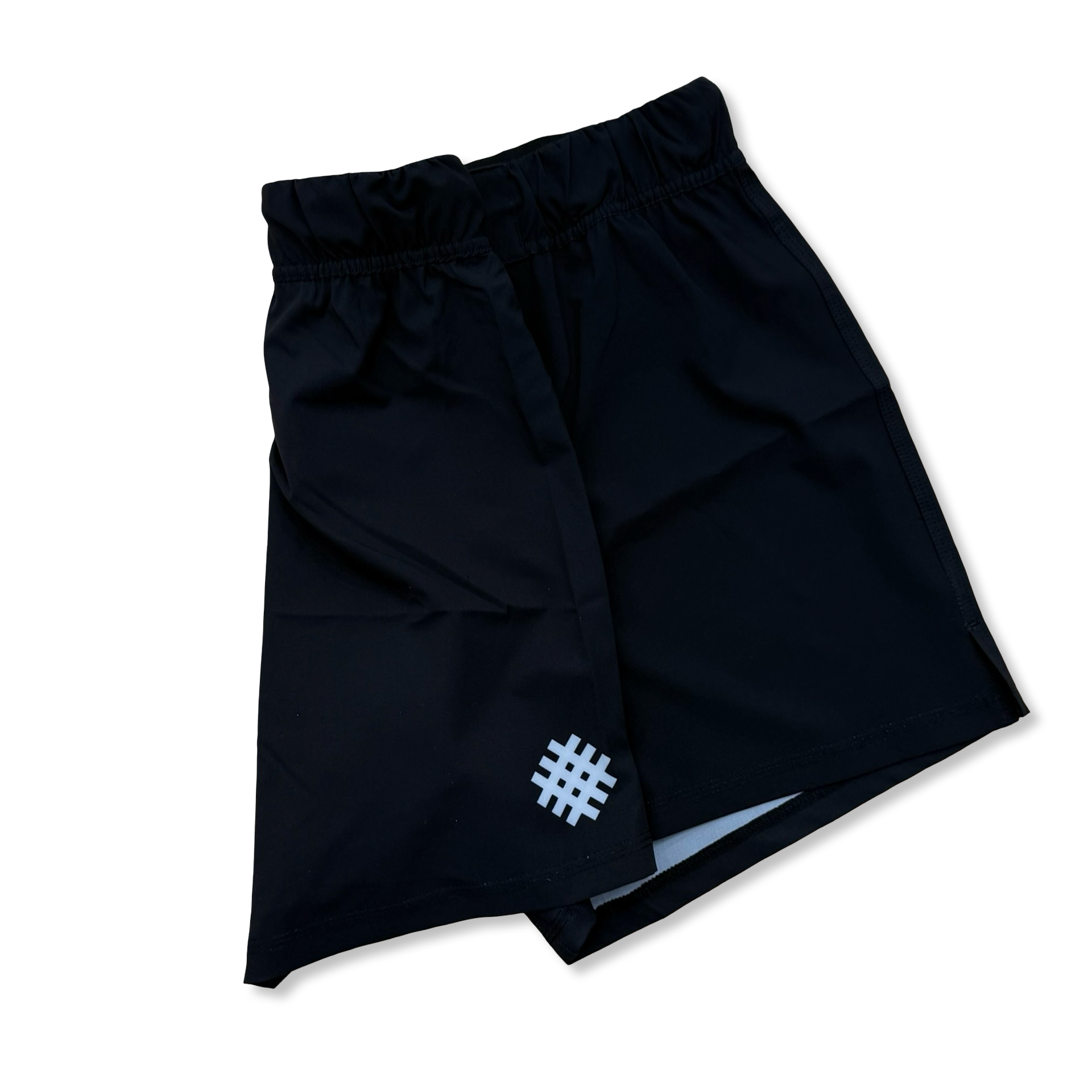 AK Black BJJ No-Gi Shorts | 6" Inseam