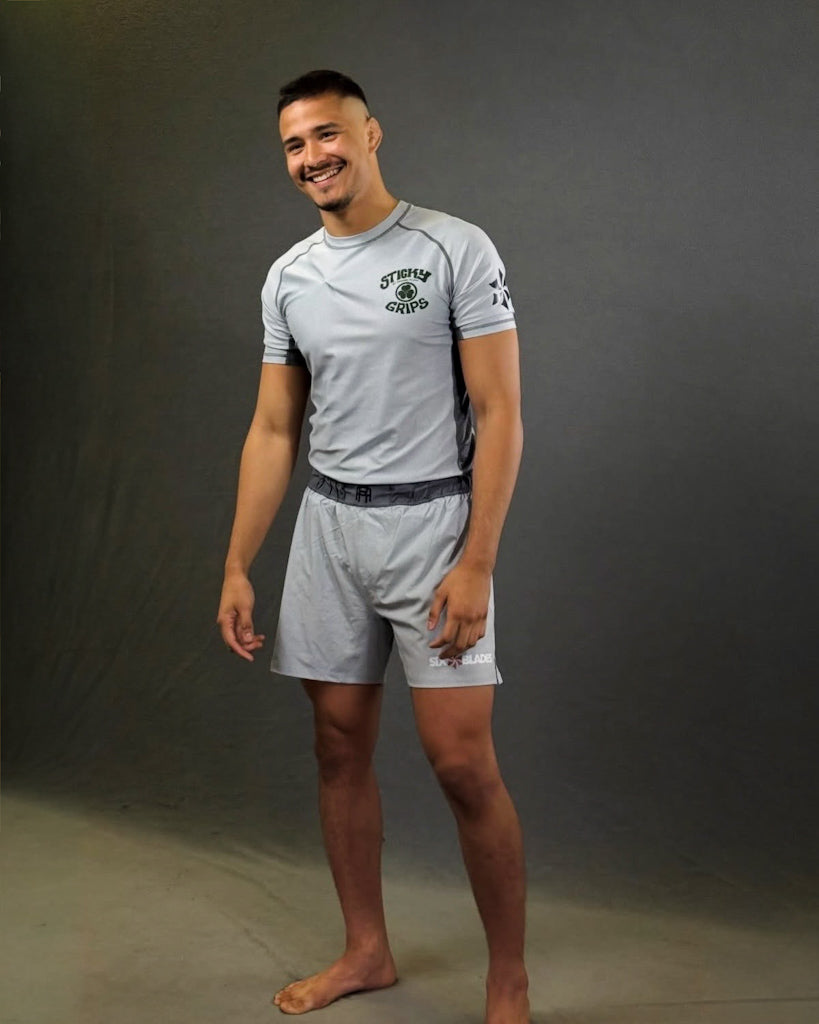 Felipe Costa No Gi Jiu-JItsu main character Austin Rashguard and short