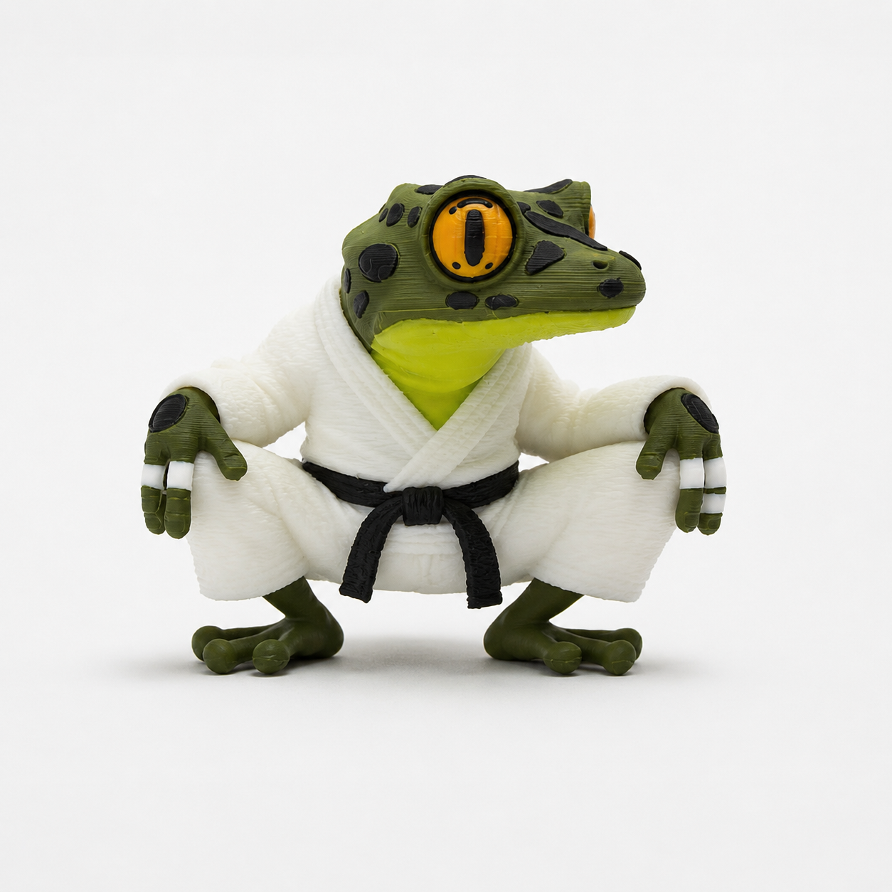 Sticky Grips Frog™ Mini Figure – Collectible Jiu-Jitsu Edition (5.5")