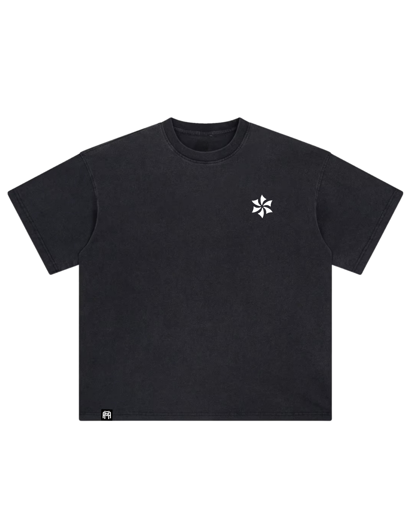 Six Blades Origins | Oversized Heavyweight Tee (Black) — Preorder