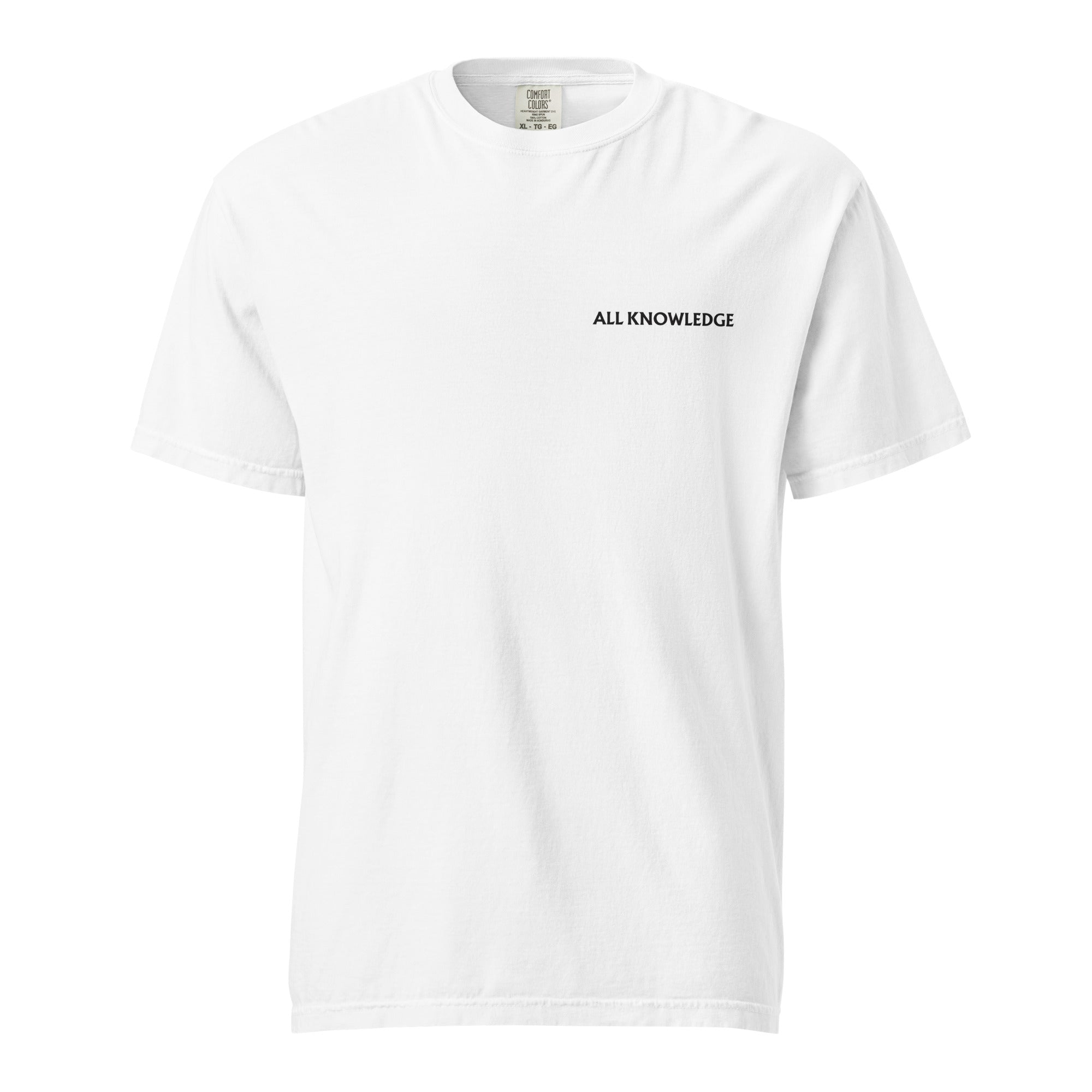 memento mori - white t-shirt front
