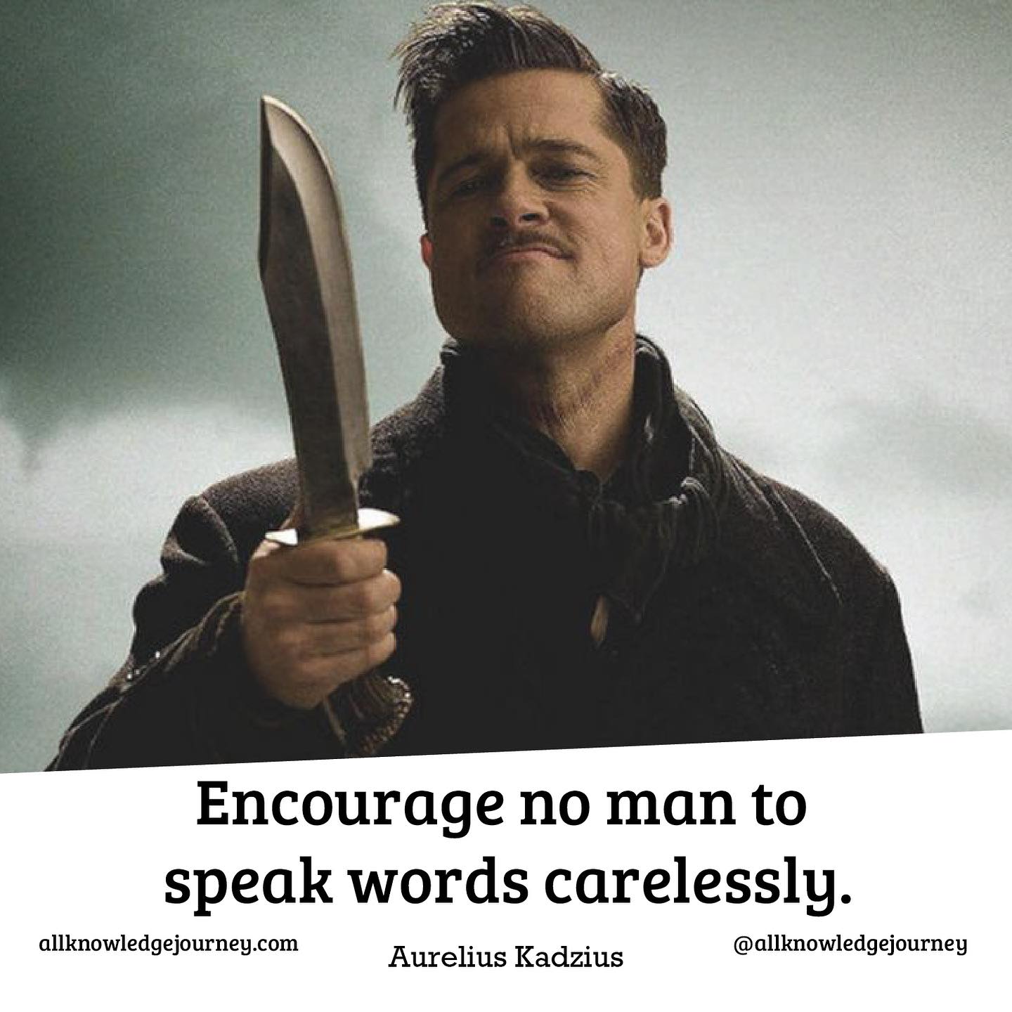 Encourage No Man to Speak Carelessly