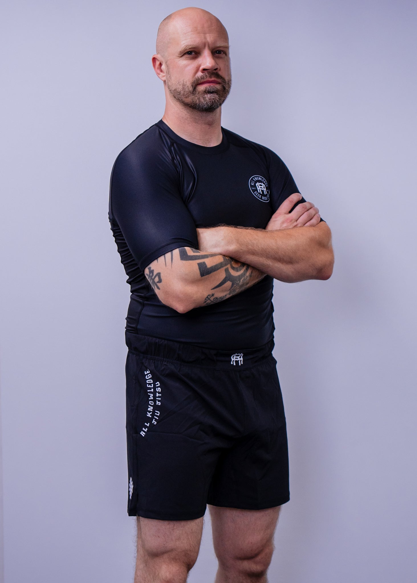 Conquer Yourself Stoic Jiu-Jitsu Rashguard