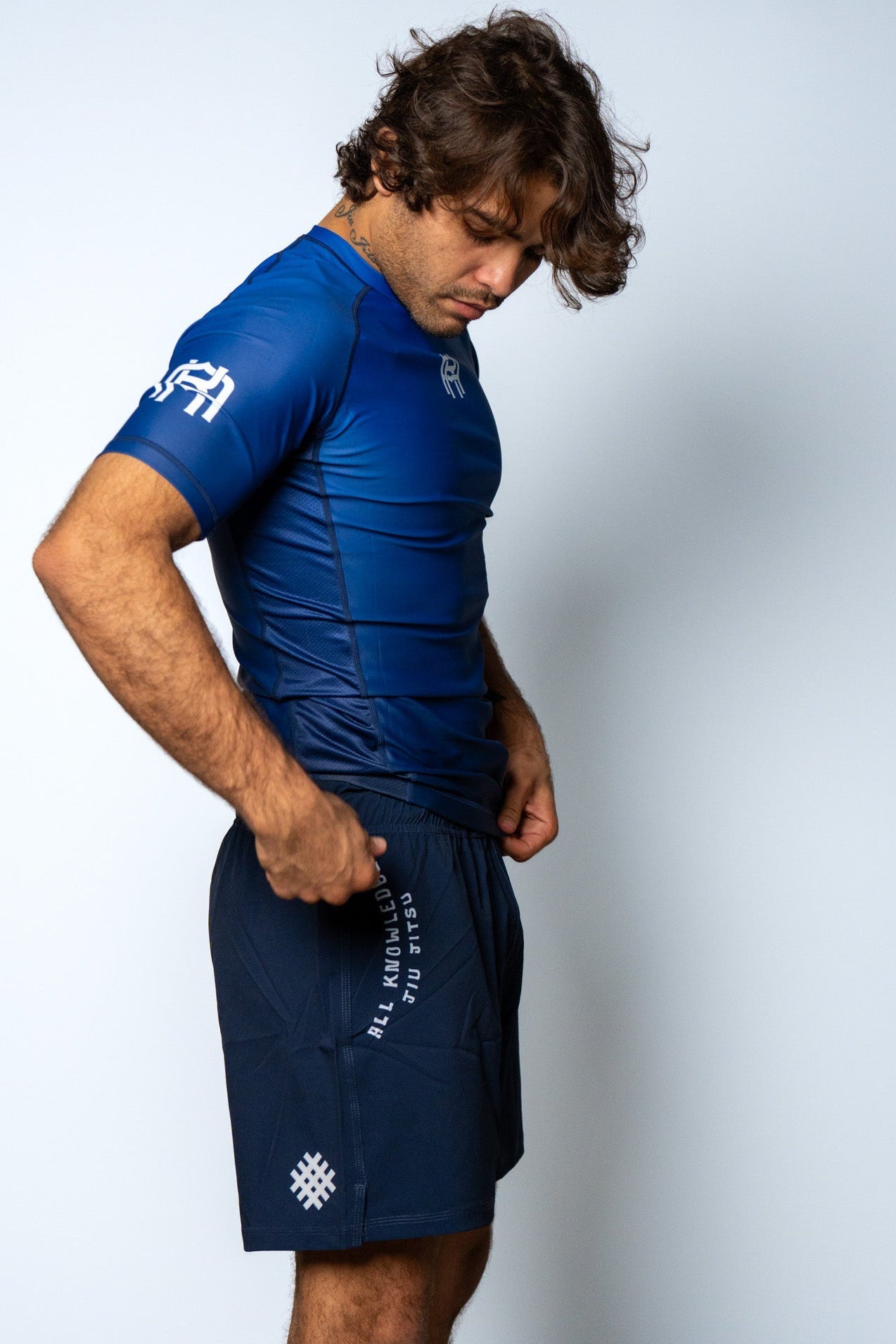 Deep Water Jiu-JItsu  Rashguard | Blue