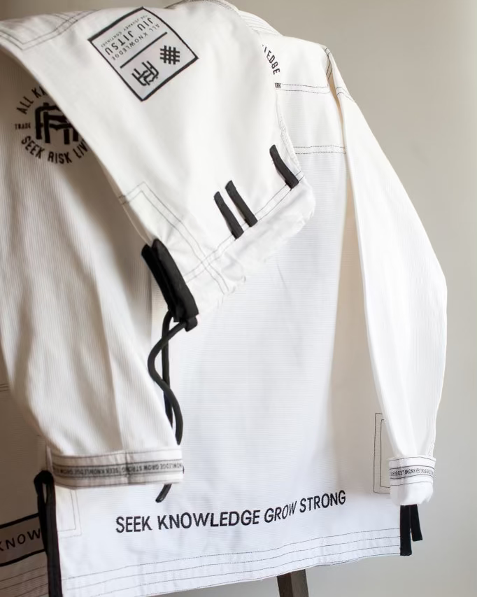 All Knowledge Classic Jiu Jitsu White Gi