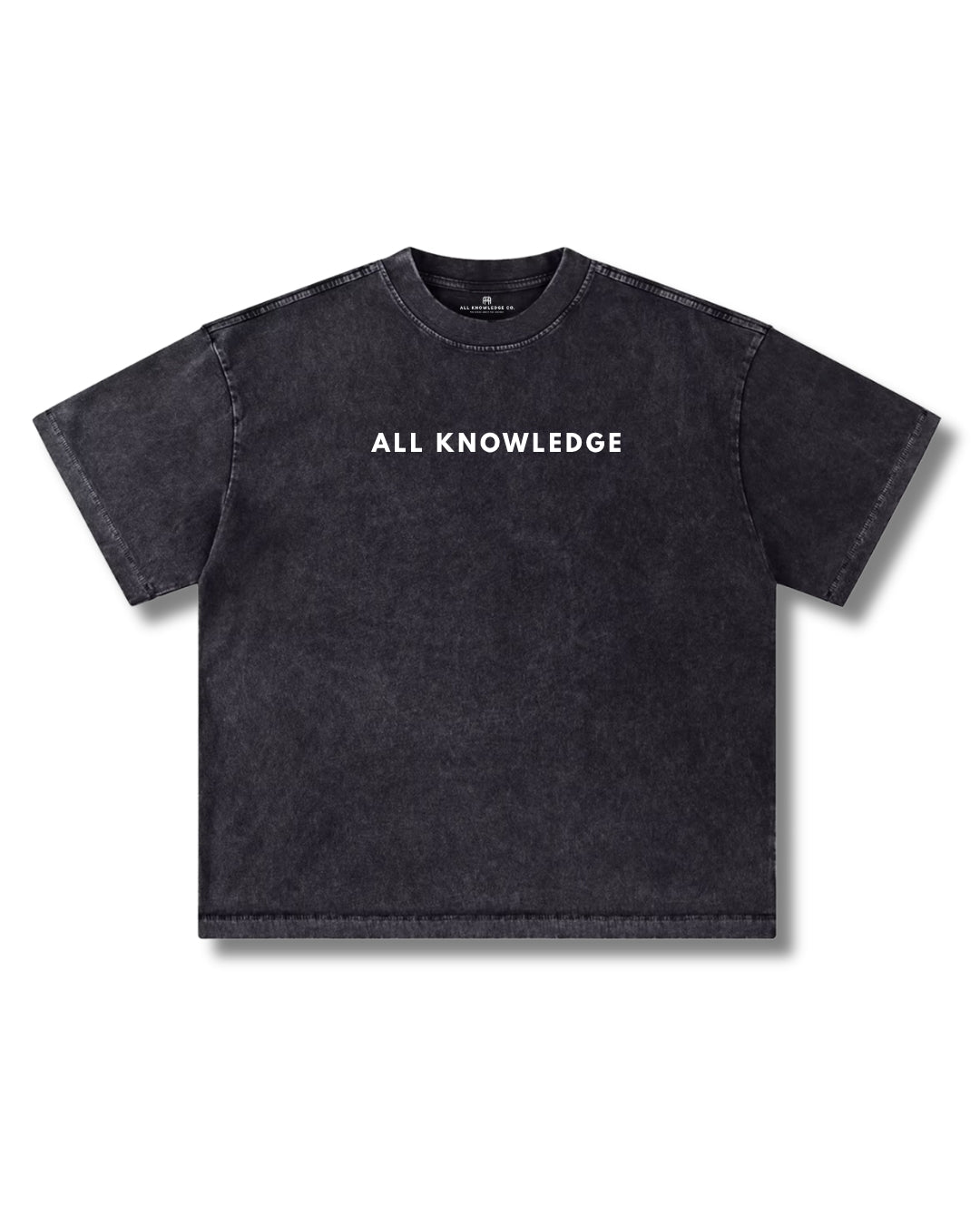 All Knowledge Heavyweight Washed Boxy Tee